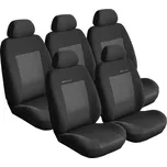 Autopotahy na Citroen Berlingo II., od r.2008, 5 sam. sedadel, Lux style barva černá