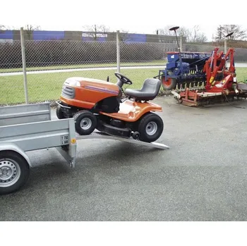 Nakládací rampa pro vozidlo Hobby nájezdy obloukové pro zahradní traktůrky a sekačky, 1 pár, délka 1.980 mm, nosnost 1.000 kg (DefinitiveCLM)