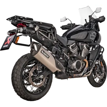 Výfuk pro motocykl Koncový tlumič výfuku Akrapovič na Harley Davidson Pan America 21-23 (S-HD12SO1-HAFT)