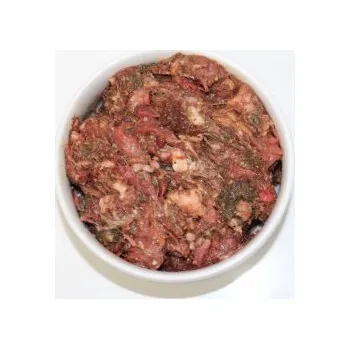 Krmivo pro psa Masožravci BARF - Masožravci menu kráva a krůta s dršťkami 1 kg