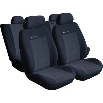 Potah sedadla Autopotahy na Seat Mii, od r. 2011, dělené zadní opěradlo, Lux style barva antracit