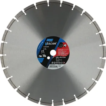 Řezný kotouč Diamantový kotouč NORTON Vulcan Combo 450x25,4 výška segmentu 10 mm