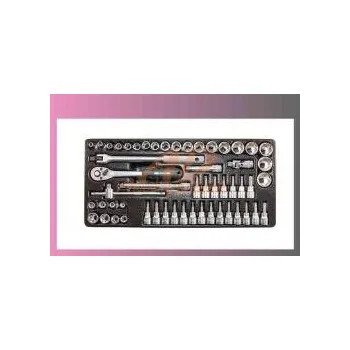 Gola sada sada hlavic 3/8" 53dílů, plastové plato