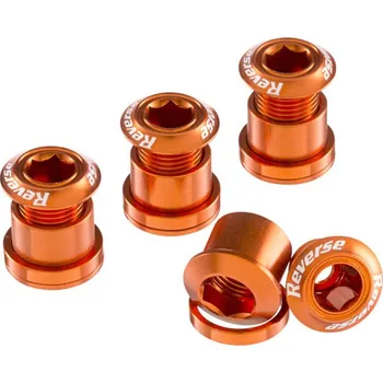 přehazovačka Šrouby do převodníku Reverse Alloy 7 mm, 4 ks Barva: Orange