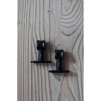 Držák na polici Kovová konzole krátká - 5 cm - černá