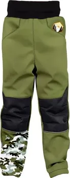 Chlapecké kalhoty WAMU Camouflage Trousers khaki
