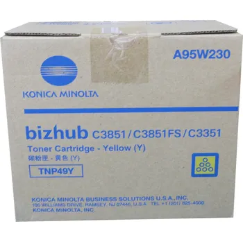 Konica Minolta TNP-49Y žlutý (yellow) originální toner