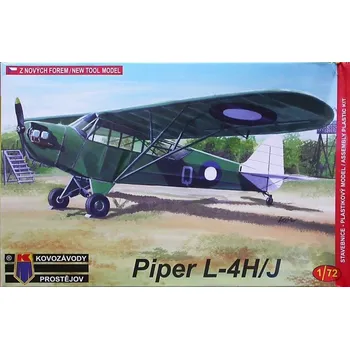 Plastikový model Plastikový model letadla KPM0043 Piper L-4H/J 1:72