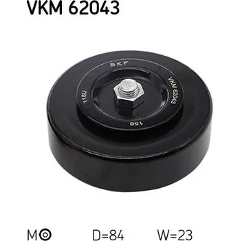 Napínák, žebrovaný klínový řemen SKF VKM 62043