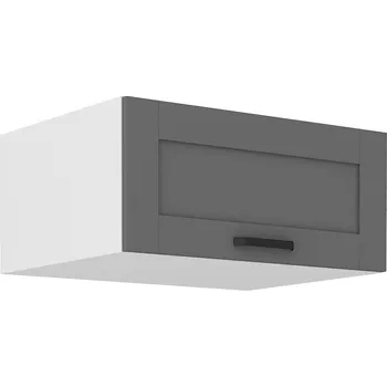 Kuchyňská linka Horní skříňka LUNA bílá/dustgrey MDF 80 NAGU-36 1F