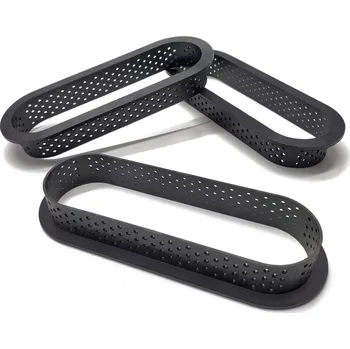 Forma na pečení AK Formy na Tartaletky termoplast OVÁLNÉ 14x5cm 6ks