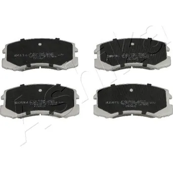 Brzdová destička Sada brzdových destiček, kotoučová brzda ASHIKA 50-05-503