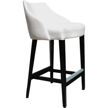 Barová židle STYLE HOME Židle barová Gusto Materiál: Buková kostra, Potah: Látka