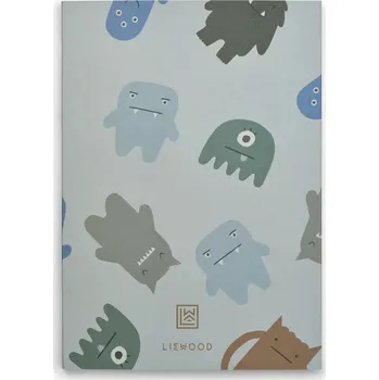 Sešit Liewood Nelinkovaný sešit Jae Monster Liewood Jae Notebook Medium