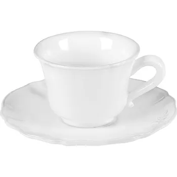 Costa Nova - Alentejo - šálek a podšálek Bílý