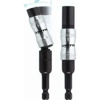 Bit KLOUBOVÝ DRŽÁK BITŮ S KULIČKOU kloubem úhlový držák na bity do vrtačky