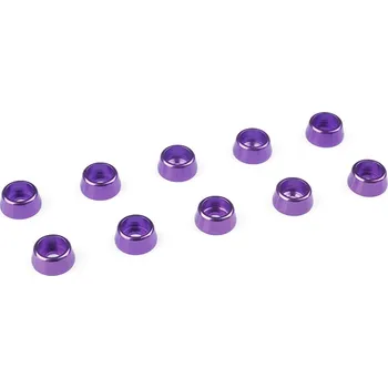 RC náhradní díl Podložka pro válc. hlavu M2.5/7mm hliník fialová (10)