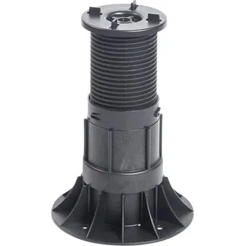 Rektifikační terč pod dlažbu se samonivelační hlavou H 200-300 mm (Nastavitelná výška od 200 mm do 300 mm | vyrovnaní sklonu až do 10% | nosnost 3000 Kg | základna Ø 210 mm | samonivelační hlava Ø 130 mm | spára 4 mm | samonivelační terče doporučujeme)