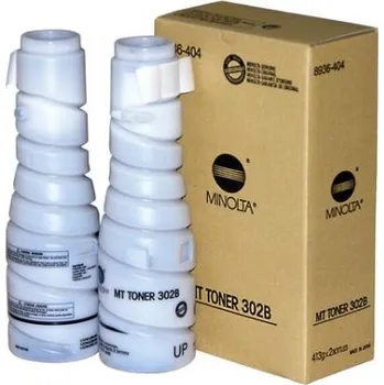 Konica Minolta MT-302B 2ks černý (black) originální toner