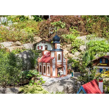 Modelová železnice Kostel s osvětlením G - Faller Pola 331075 (Zahradní železnice)