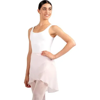 Dámská sukně Rumpf,Šifonová zavinovací sukně R3050, bílá S/M