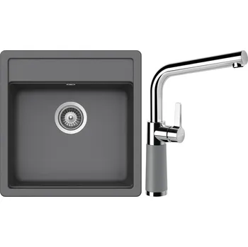 Kuchyňský dřez Set Schock S20-8 (dřez Nemo N-100S Croma + baterie SC-540 Croma)