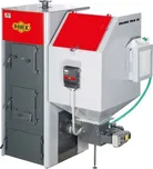 ROJEK TKA BIO 15 automatický kotel na dřevěné pelety 15kW levý, s regulací ST480 zPID