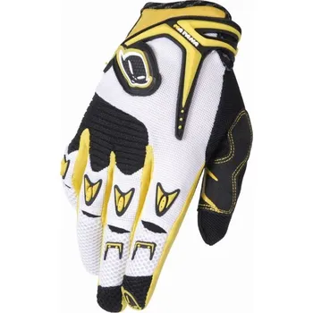 Cyklistické rukavice UFO PLAST rukavice KATANA, žlutá, M