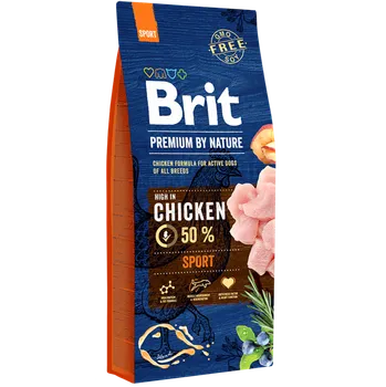 Krmivo pro psa Brit Premium by Nature Sport 2x15kg