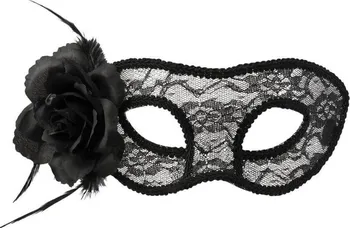 Karnevalová maska Boland Mystique krajková škraboška černá