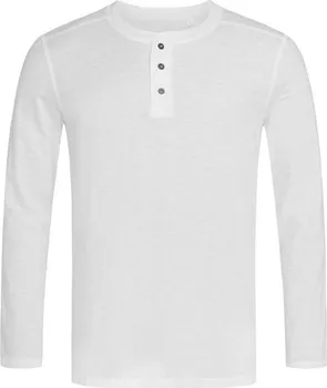 Pánské tričko Stedman Shawn Henley ST9460 bílé S