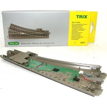 Modelová železnice H0 - TRIX výhybka pravá