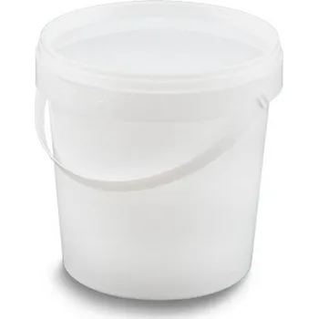 kbelík Kbelík UH 10,3l potravinářské kulaté bílé s víkem KLC