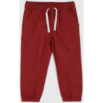 Chlapecké kalhoty GAP Baby kalhoty jogger - Kluci GAP šedá | tmavě červená 2142622