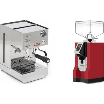 Kávovar Lelit Anna PL41LEM + Eureka Mignon Bravo, CR ferrari red