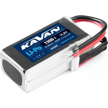 RC náhradní díl KAVAN Li-Po 1300mAh/14,8V 40/80C 19,24Wh