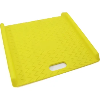 Nakládací rampa pro vozidlo Žlutá plastová nájezdová rampa - 68,6 x 68,6 cm