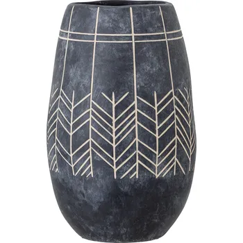 Váza BLOOMINGVILLE modrá keramická váza MAHI