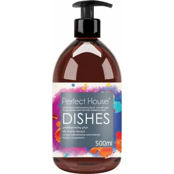 Mycí prostředek Perfektní domácí jídla Profesionální mytí nádobí tekutina Perfektní dům 500 ml
