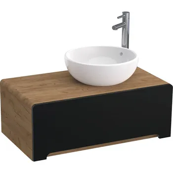 Koupelnový nábytek BPS-koupelny Koupelnová skříňka pod deskové umyvadlo Lukrecia B 80-1Z-HD