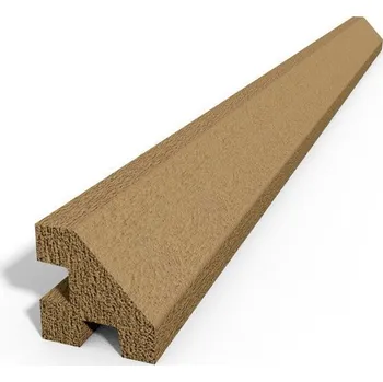 Příslušenství pro plot Betonový sloupek na plot 175 cm rohový hladký - pískovec