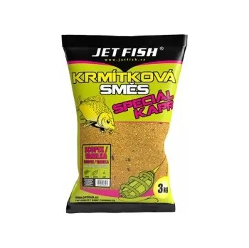 Návnadová surovina Jetfish Jet Fish Krmítková směs - Scopex/Vanilka - 3kg