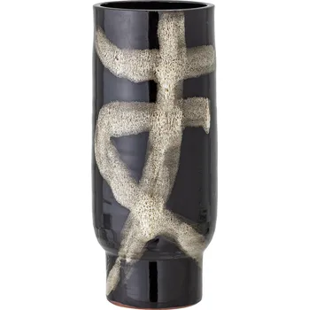 Váza BLOOMINGVILLE terakotová váza VEFA černá