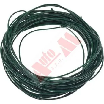 Napájecí kabel kabel vodič 0,75 mm2 - zeleno/černý