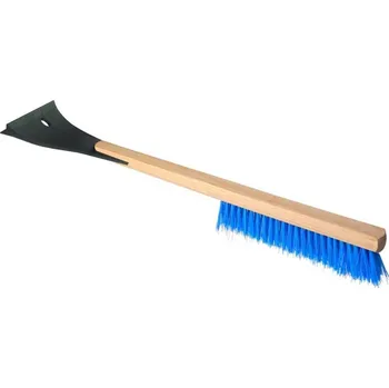 Autoškrabka Škrabka s metličkou na auto, dřevo