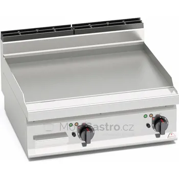 Kuchyňský gril Grilovací hladká plotna Bertos E7FL8B-2