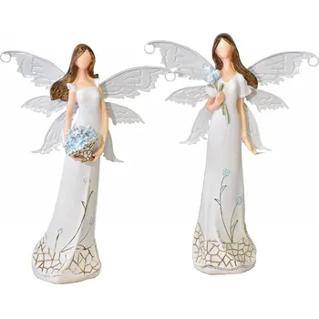 Figurka Anděl Myo s kovovými křídly 28,5 cm (122715 015 CAP-7-01787-21 anděl)