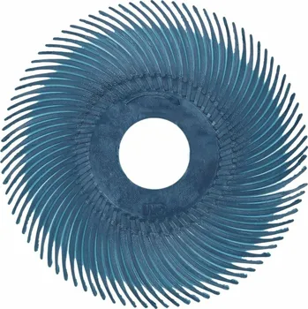 Brusný kotouč RD-ZB radiální kartáč Bristle na stopku, 3M Scotch-Brite, P400+, 50 mm