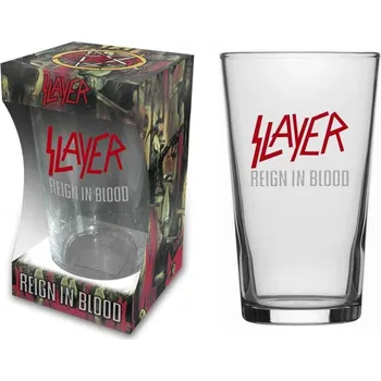 Sklenice sada sklenic na pivo Slayer - Reign In Blood