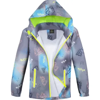 Chlapecká jarní, podzimní bunda - KUGO B2848, šedá Barva: Šedá, Velikost: 128